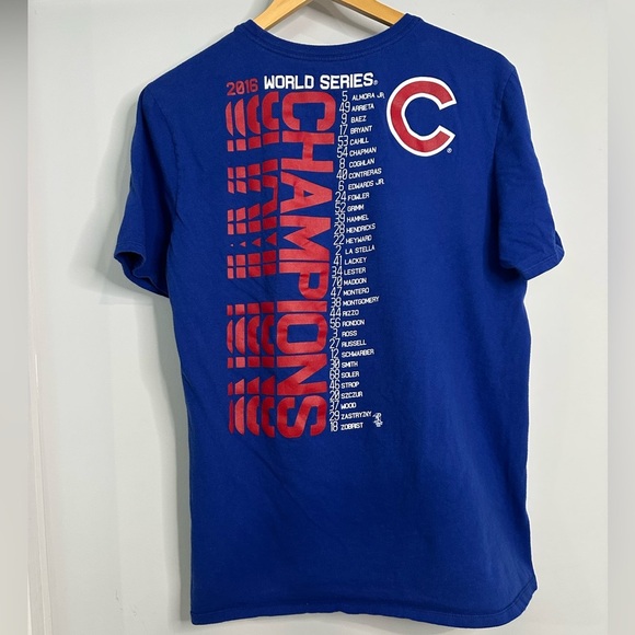 Nike World Series Champions‎ Cubs Shirt Medium - Picture 4 of 4